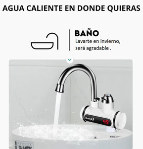 Grifo Eléctrico Calentador de agua